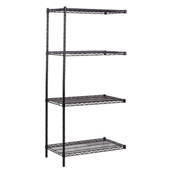Black-Wire-Shelving-Add-On-Unit