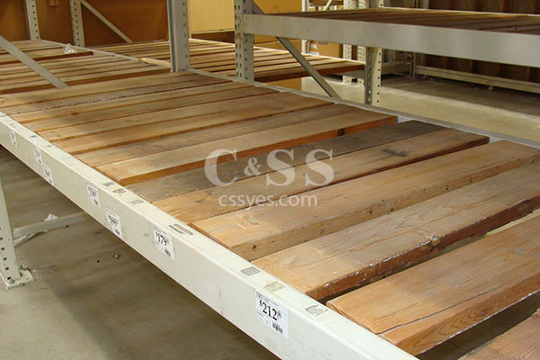 Pallet Racking Slatted Timber Wood Decking Boards 90cm Deep 4000 Avalable 