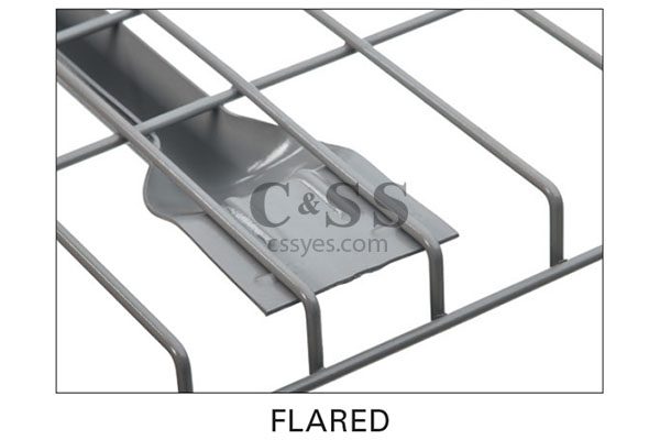 Universal Flared - Pallet Rack Wire Mesh Decking | C&SS