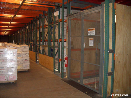 Catwalk Rack Systems High Density Records Storage