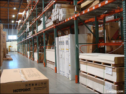 Used Warehouse Pallet Rack Interlake, Interlake Shelving Used