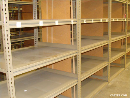 Used Industrial Metal Shelving Sharp C Ss, Used Industrial Metal Shelving