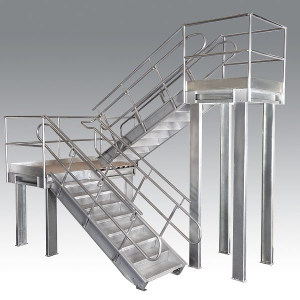 Rolling Ladders - Conveyor and Storage Solutions | C&SS